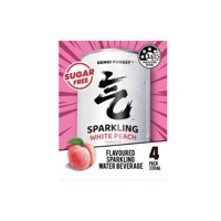 元气森林 白桃气泡水 4×330ml